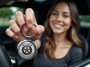 Luxury Keychain Custom Alloy Premium Design